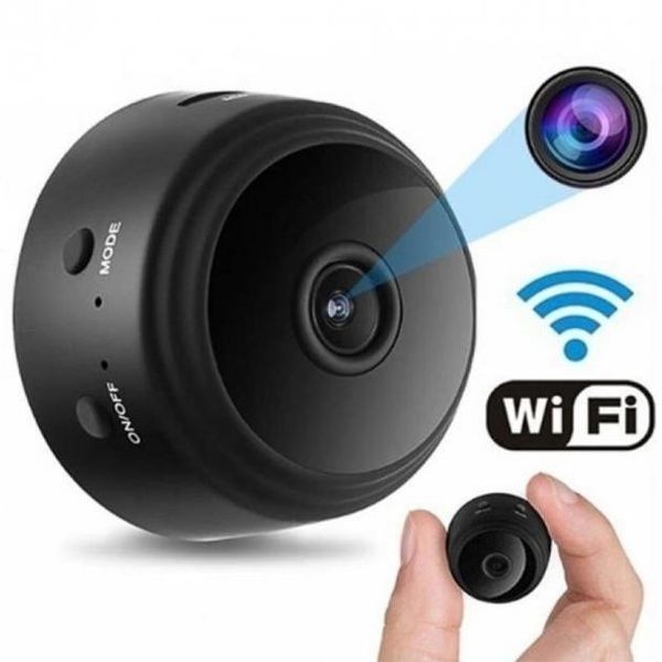 Міні Камера IP Відеоспостереження Wi-Fi FullHD 1080 A9 Бездротова Z-IOT CAM Black / міні wifi камера для будинку офісу прихована каме 0053b фото