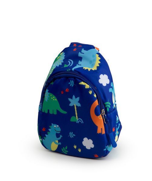 Сумка через плечо детская с динозаврами / Blue / 18х16 См 2137 фото